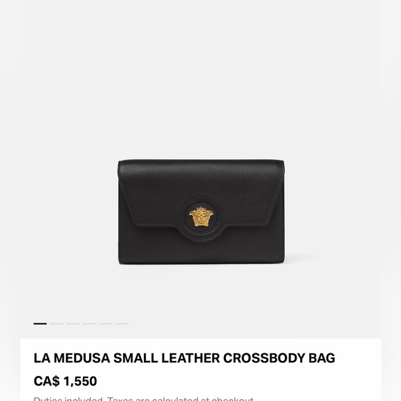 La Medusa small leather crossbody bag - Picture 2 of 6